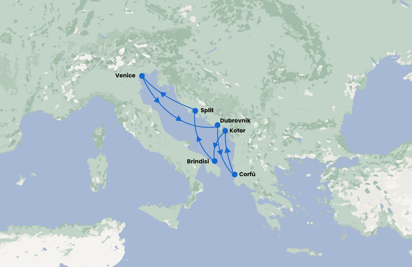 Venetian Stay & Med Cruise